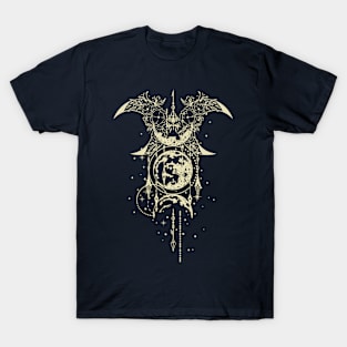 Sacred Geometry Mystical Moon T-Shirt